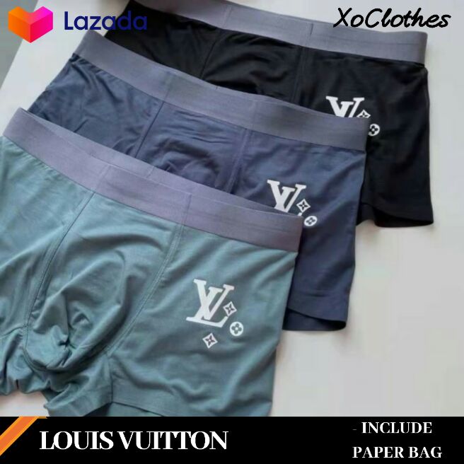 BOXER PRIA LOUIS VUITTON CELANA DALAM PRIA LV BOXER MERK LV CD PRIA LOUIS  VUITTON | Lazada Indonesia