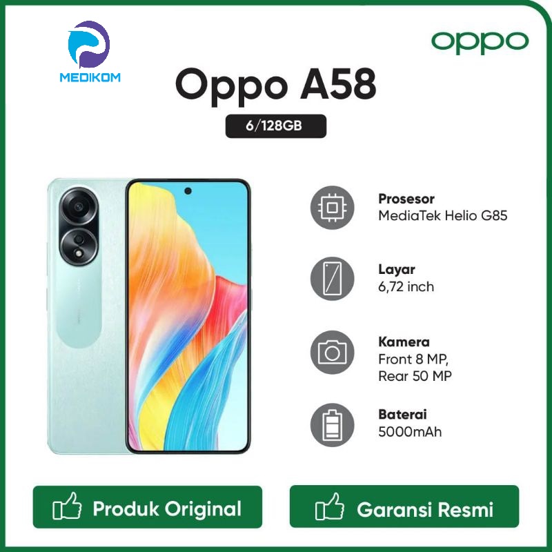 spek oppo a58