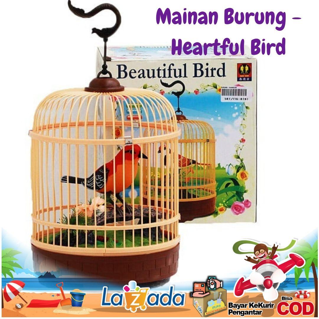 Mainan Burung Sangkar Heartful Bird Murah Lazada Indonesia