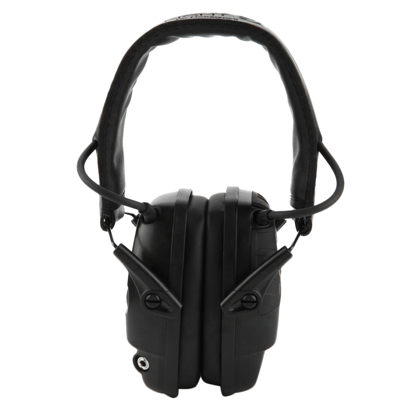 Electronic Hunting Ear Protection NRR22DB Sound Amplification Noise Reduction Ear Muffs Professional Hunting Ear Defender,Black