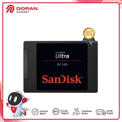 SanDisk Ultra 3D SSD 500gb up to 550Mbps Original Garansi Resmi