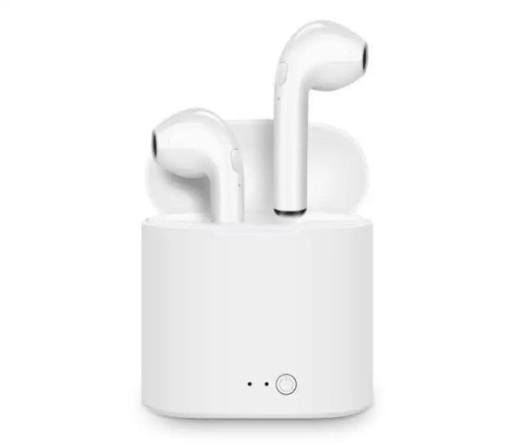 Earphone i7s Headset Wireless Bluetooth