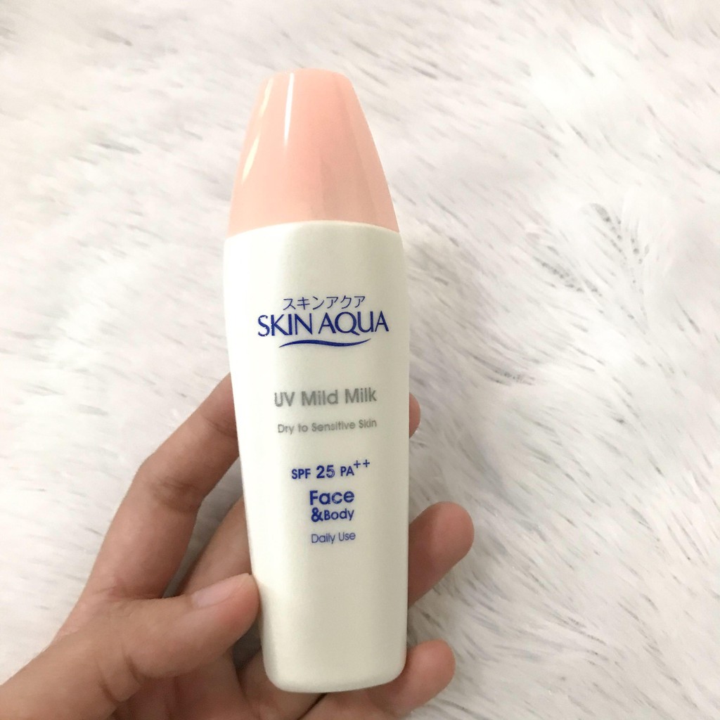 skin aqua uv mild milk spf 25