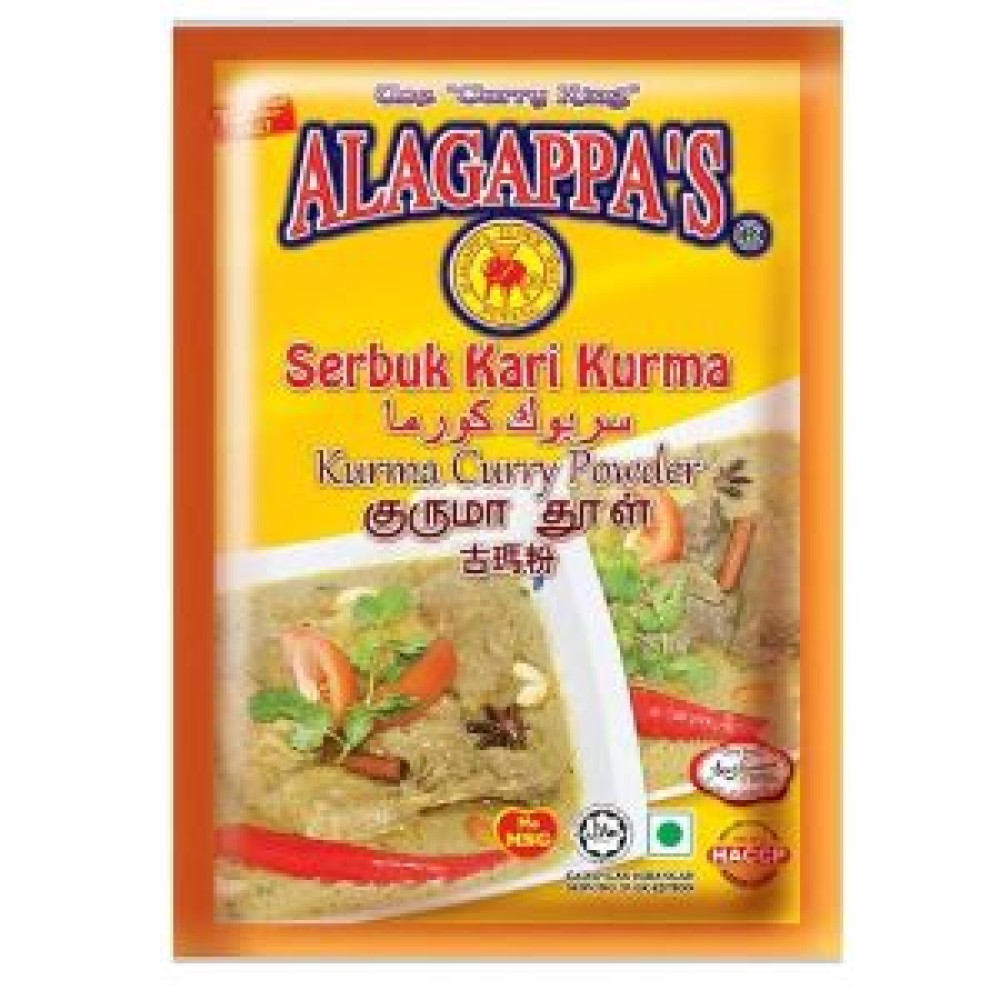 Bumbu Instan ALAGAPPA'S Serbuk Kari Kurma 100gr / Kurma Curry Powder Lazada Indonesia