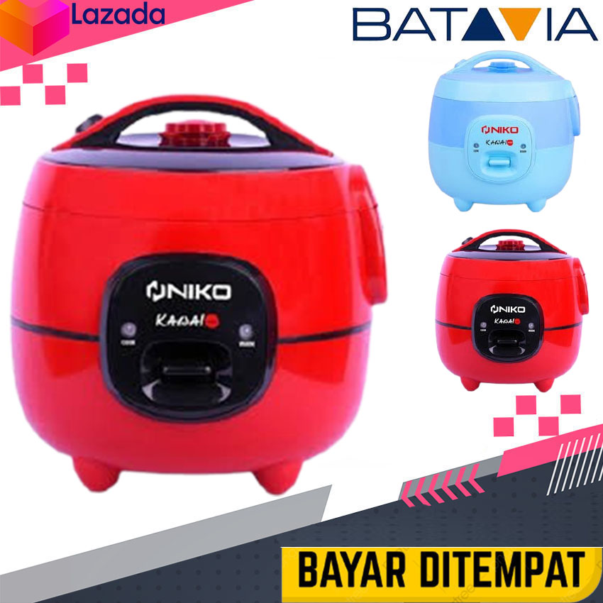 Rice Cooker Mini Niko Kawai 1 Liter Rice Cooker I Liter 3in1 /