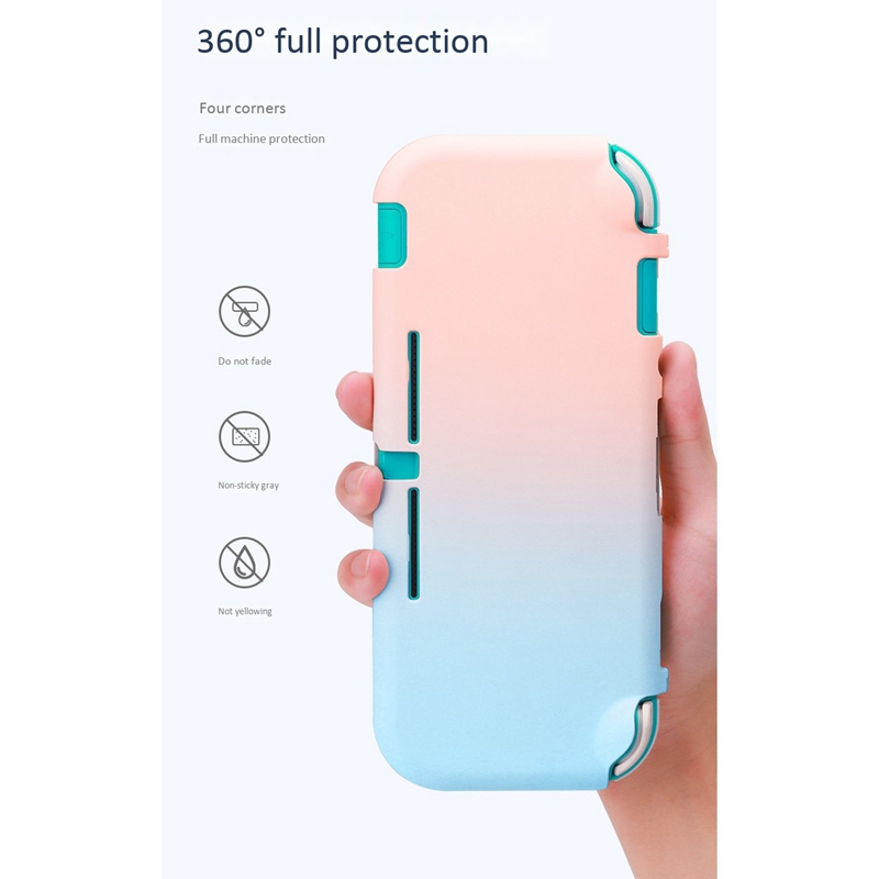 for Nintendo Switch Lite Protective Case Shell Colorful Cute Hard Back Cover Skin Game Console Accessories