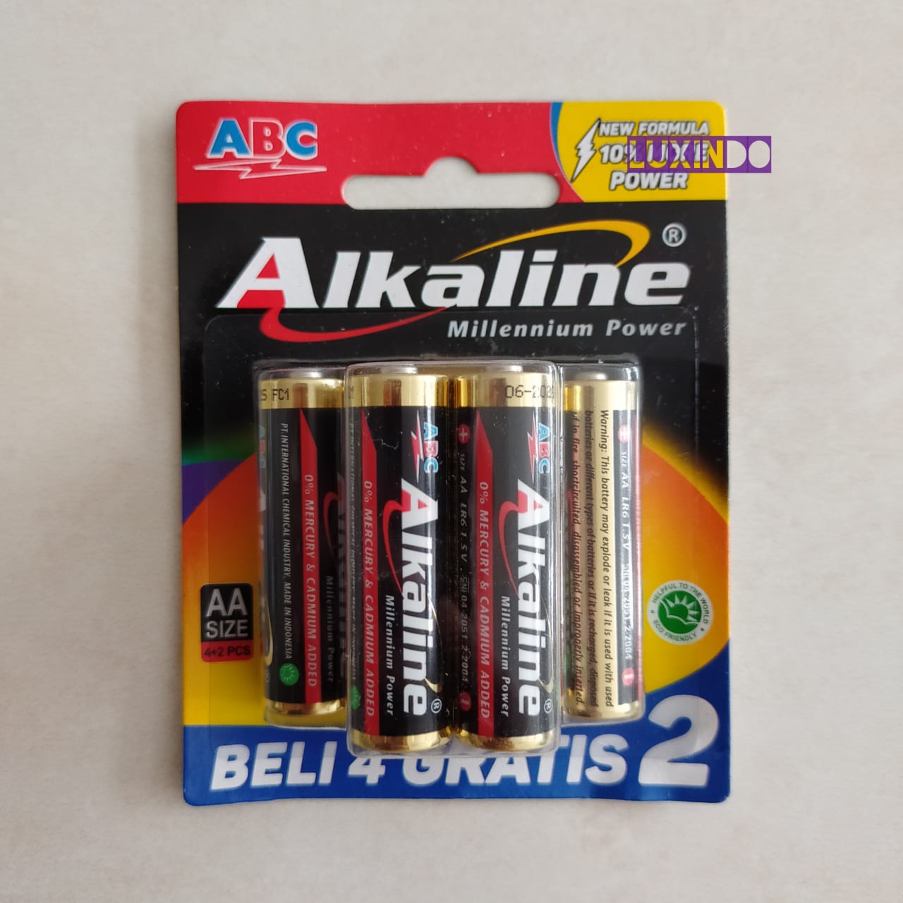 Baterai ABC Alkaline AA isi 6 pcs 1.5V | Lazada Indonesia