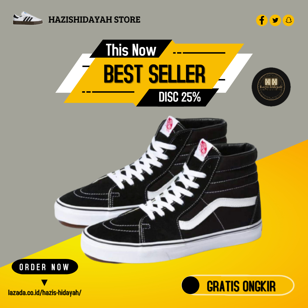 kasut vans high cut
