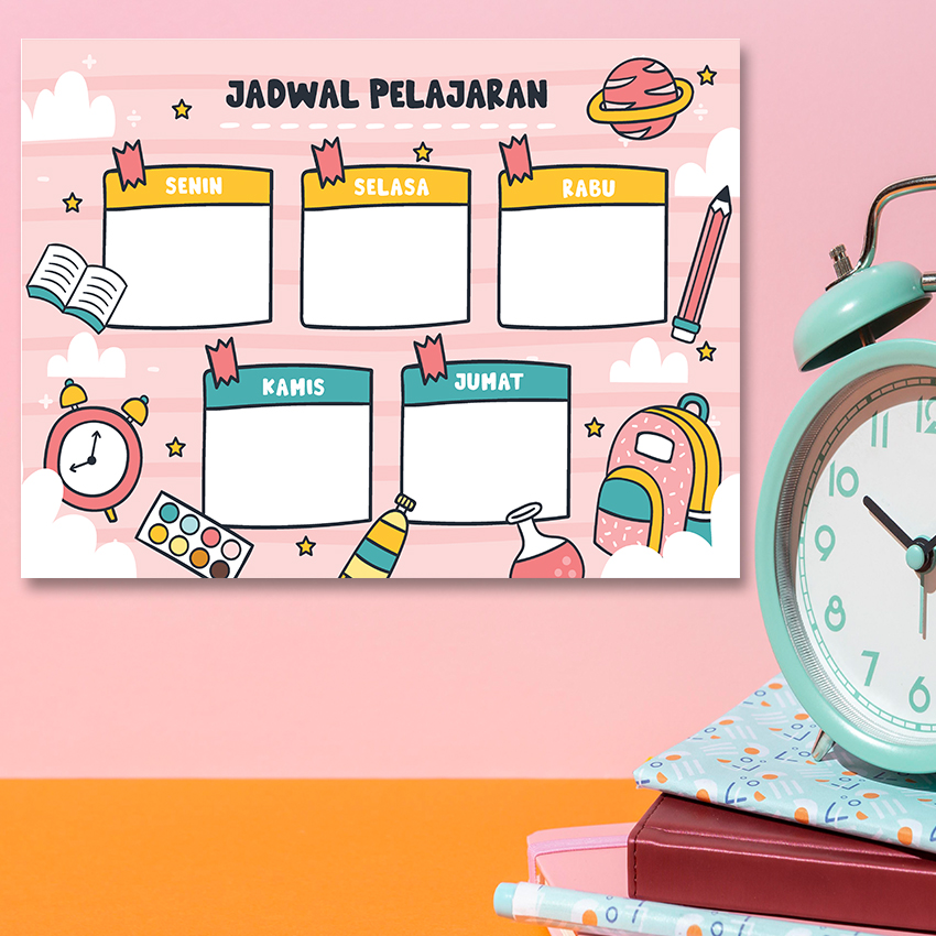 73 Gambar Jadwal Pelajaran Kreatif For Free Myweb 3781