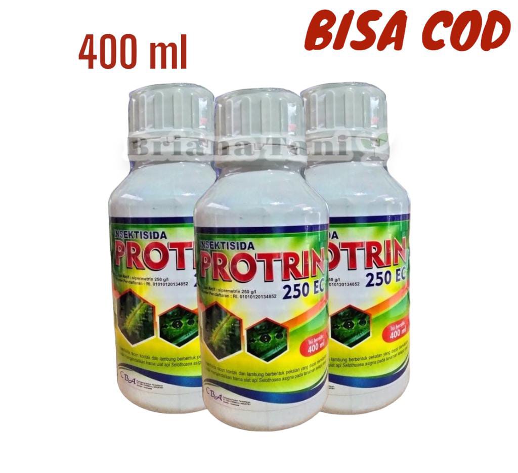 Protrin PROTRIN 400ml 250 ec INSEKTISIDA SIPERMETRIN 250 g/l Sidametrin arrivo ...