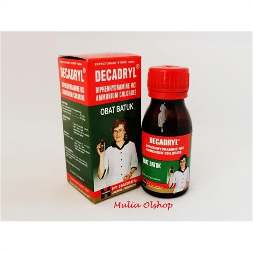 DECADRYL OBAT BATUK SIRUP ISI 60 ml | Lazada Indonesia