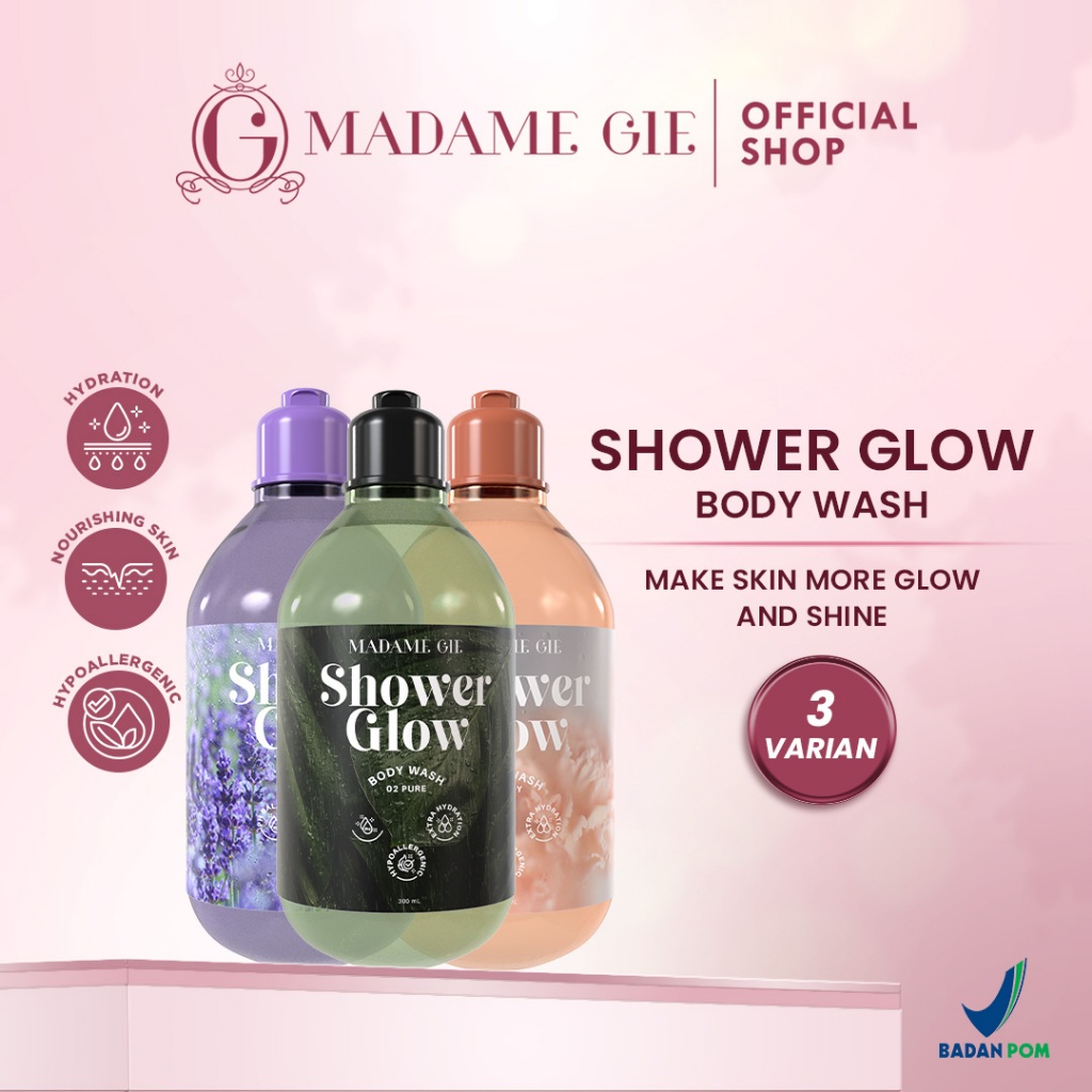 Madame Gie Shower Glow - Hypoallergenic Sabun Mandi