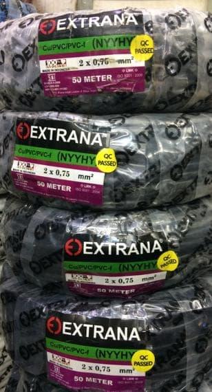 Kabel NYYHY / NYY HY 2 x 0,75 mm / 2x0,75mm Extrana