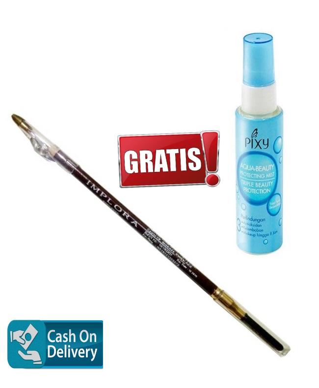 Pixy Aqua Beauty Mist 60ml Free Implora Pensil Alis Coklat