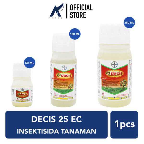 DECIS 25 EC BAYER Insektisida-Pestisida-Obat Pembasmi Hama-Ulat ...