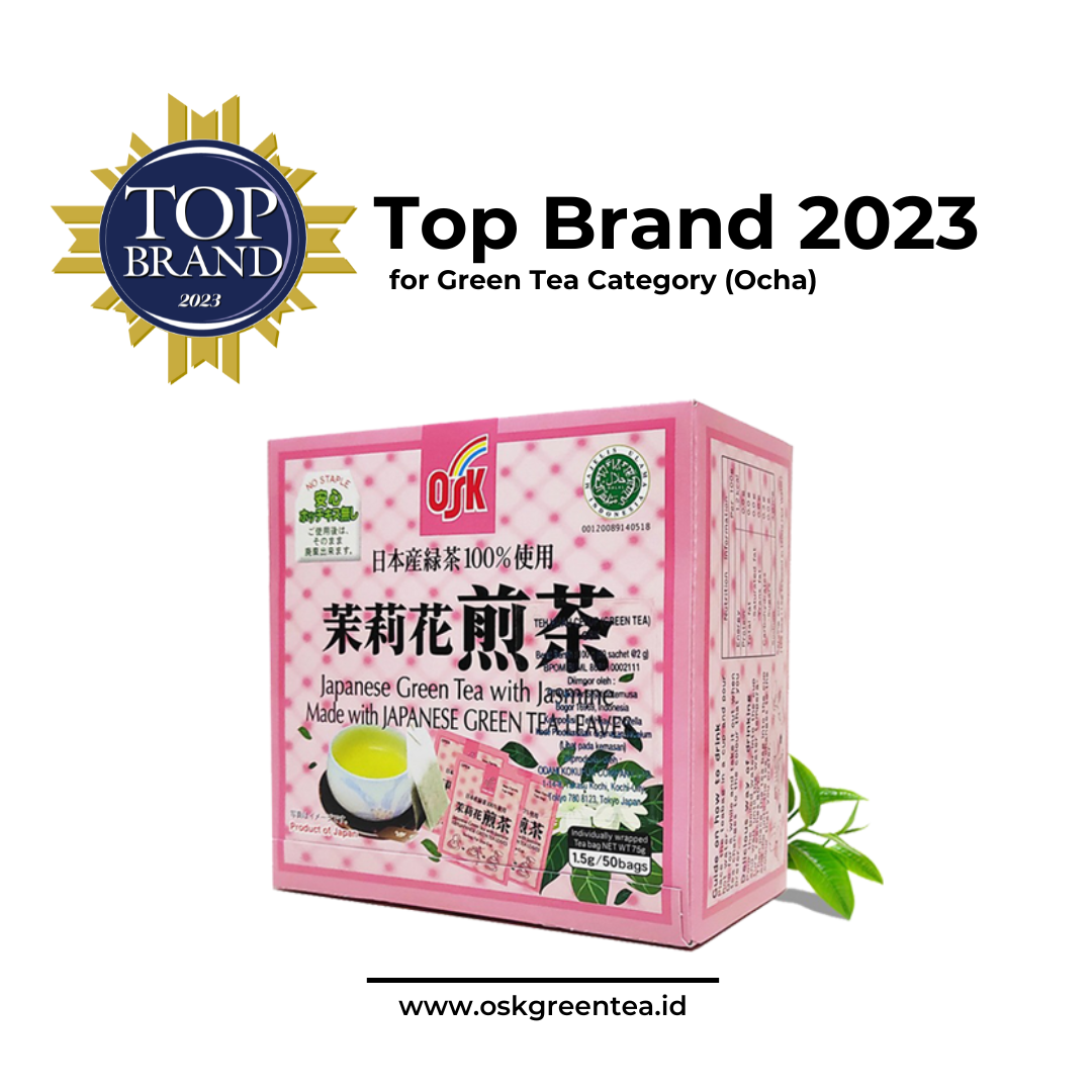 OSK Green Tea Jasmine (50 sachet) Lazada Indonesia