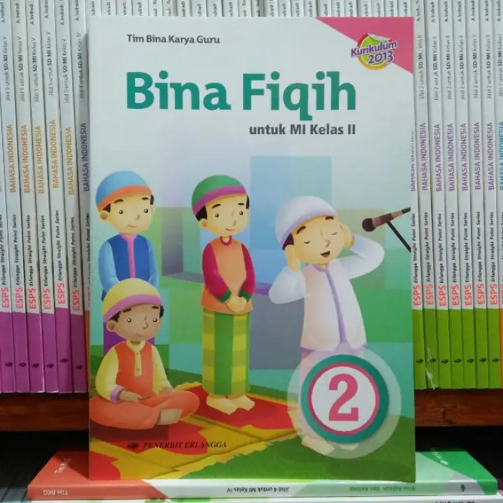 Buku Bina Fiqih Mi Kelas 2 Penerbit Erlangga Lazada Indonesia