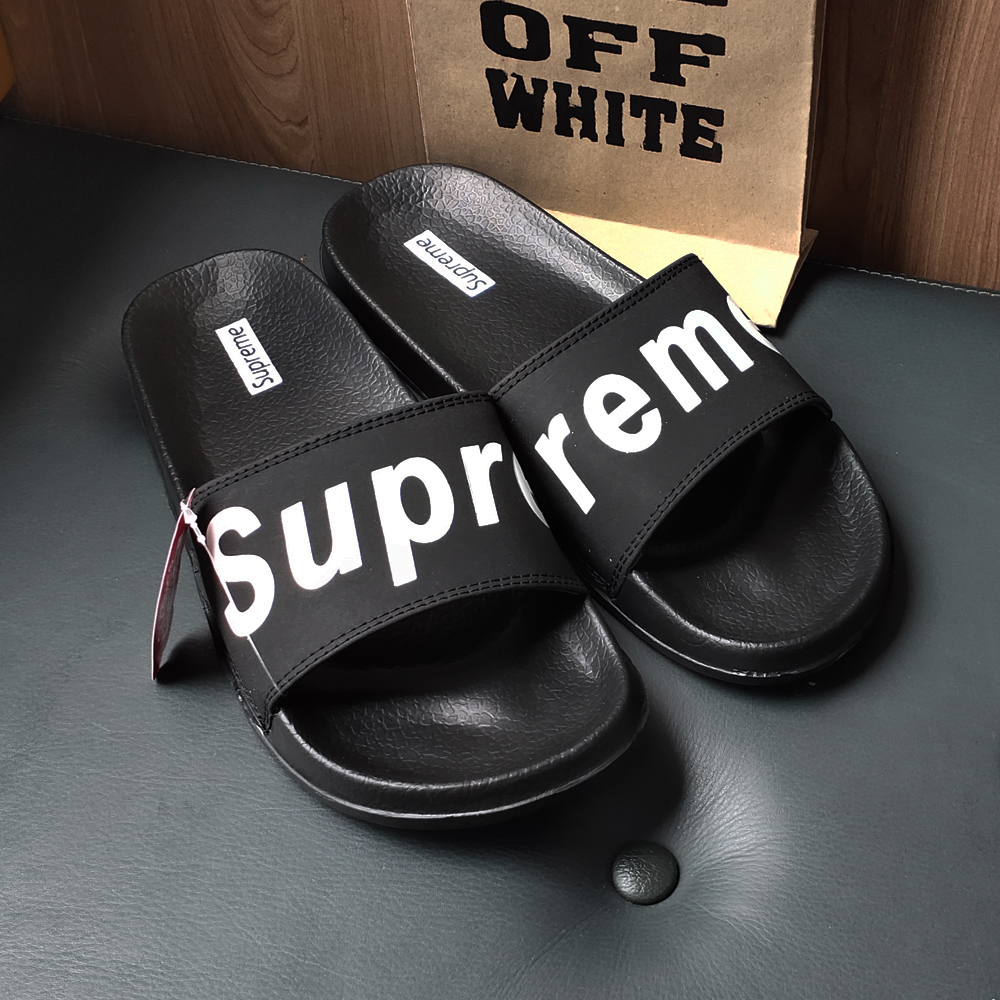 supreme sandals real