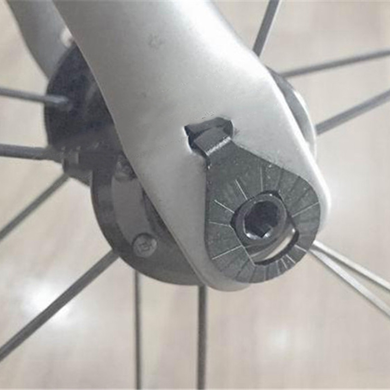 for Brompton Fork Gasket for Bike Hub Aluminum Alloy Front Wheel Washer