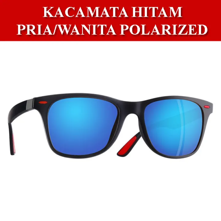polarized wayfarer style sunglasses