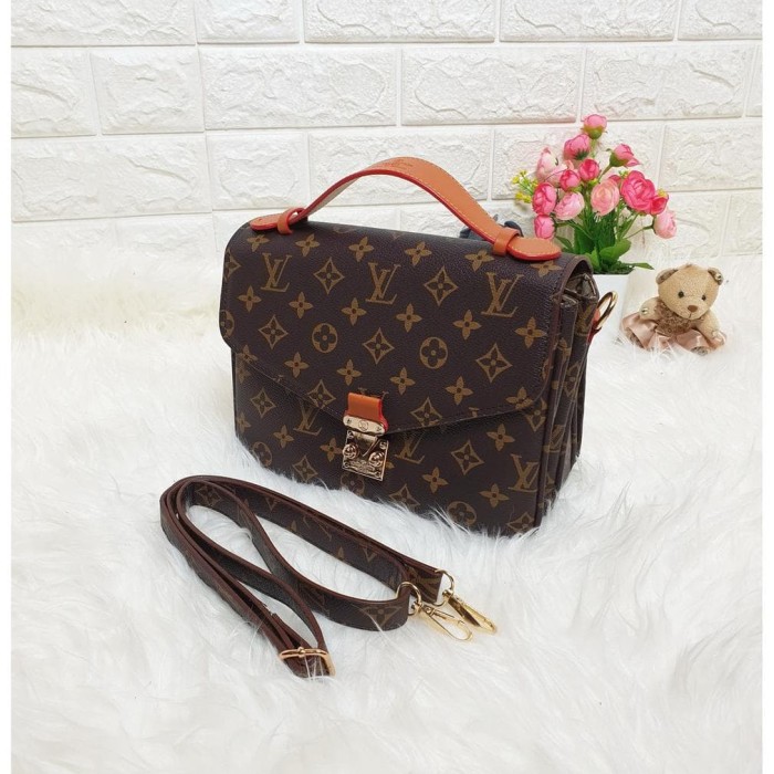 Jual tas wanita tas LOUIS VUITTON POCHETTE METIS LV METIS termurah