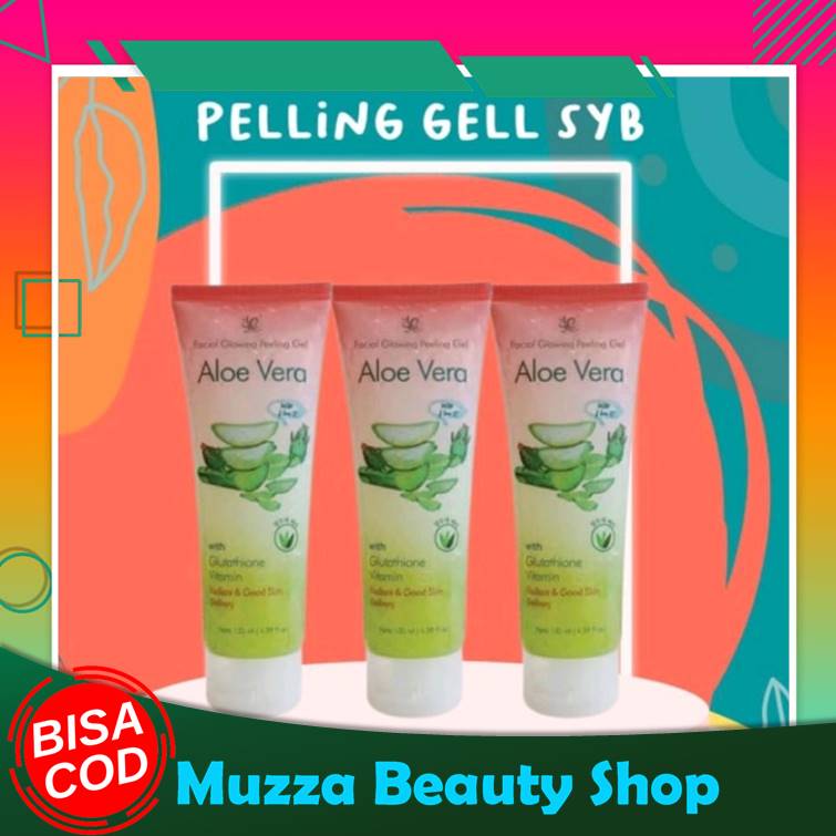 SYB Facial Glowing Peeling Gel Aloe Vera Lazada Indonesia