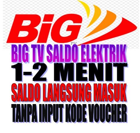 Voucher Big TV PrePaid Prabayar Terbaru Termurah