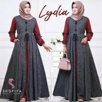 Gamis Model Terbaru Syari Helena Baju Gamis Yang Termurah Baju Gamis Lagi Diskon Lazada Indonesia
