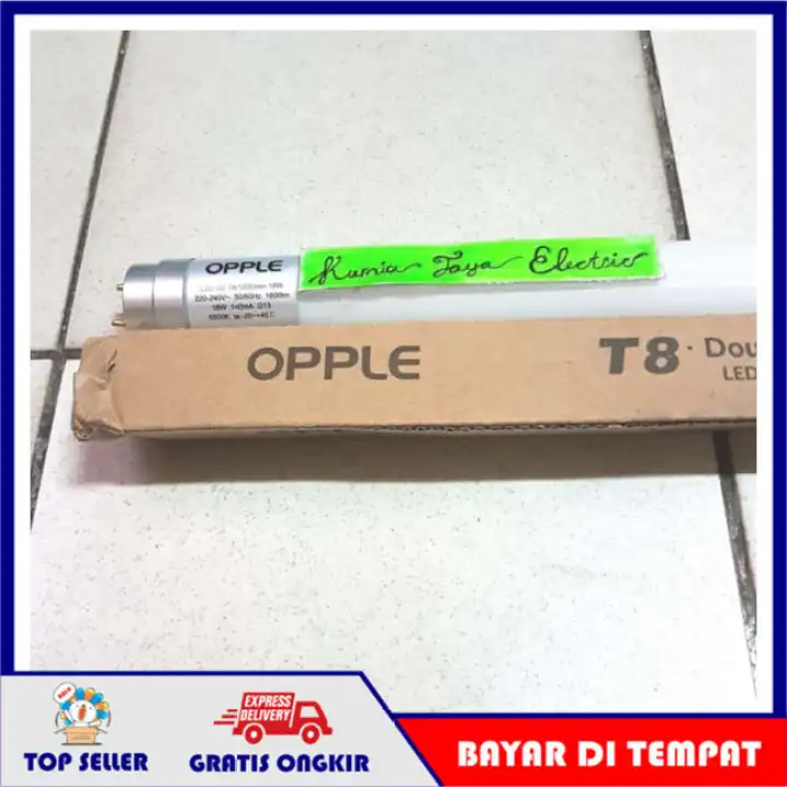 Lampu Led Opple Tl Tube Light Neon T8 18w 120cm Putih Lazada Indonesia