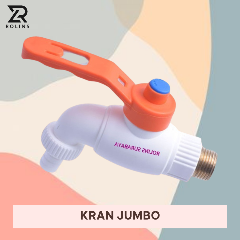 Kran Air Tembok Inch Kran Jumbo Pvc Prr Drat Kuningan Engkol Lazada Indonesia