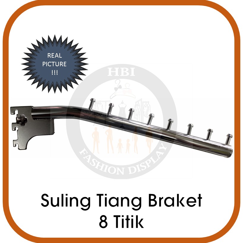 Suling Tiang Bracket Baju 8 Titik | Lazada Indonesia