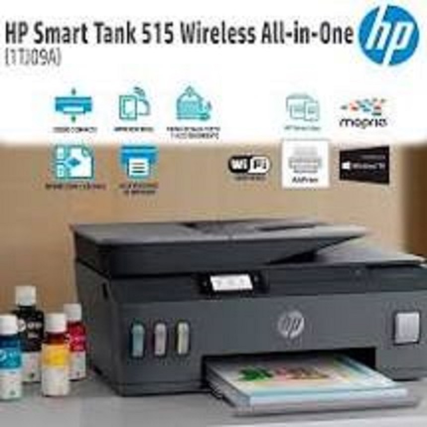 printer multifungsi print scan copy fax wifi printer hp smart tank 615 baru  dan bergaransi resmi | Lazada Indonesia