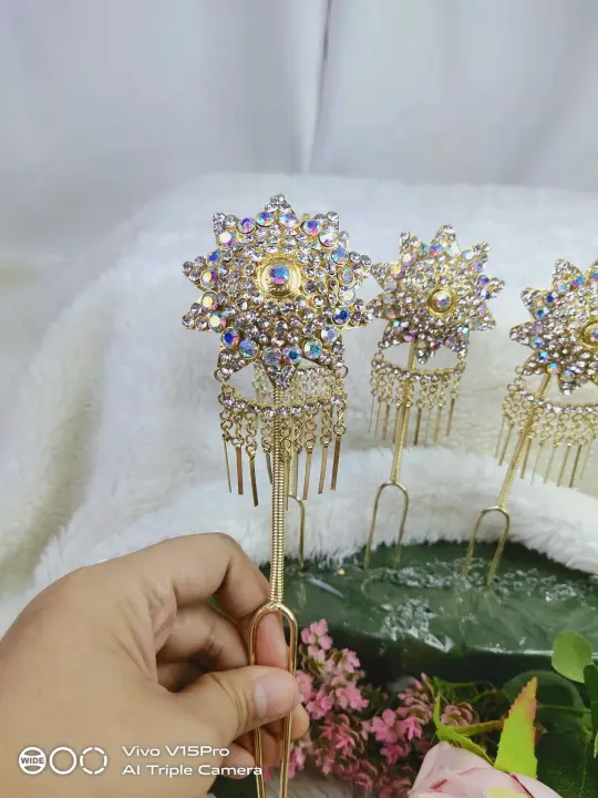 Cunduk Mentul Rawis Gold Mentul Rawis Gold Kembang Goyang Harga Per Pcs Lazada Indonesia