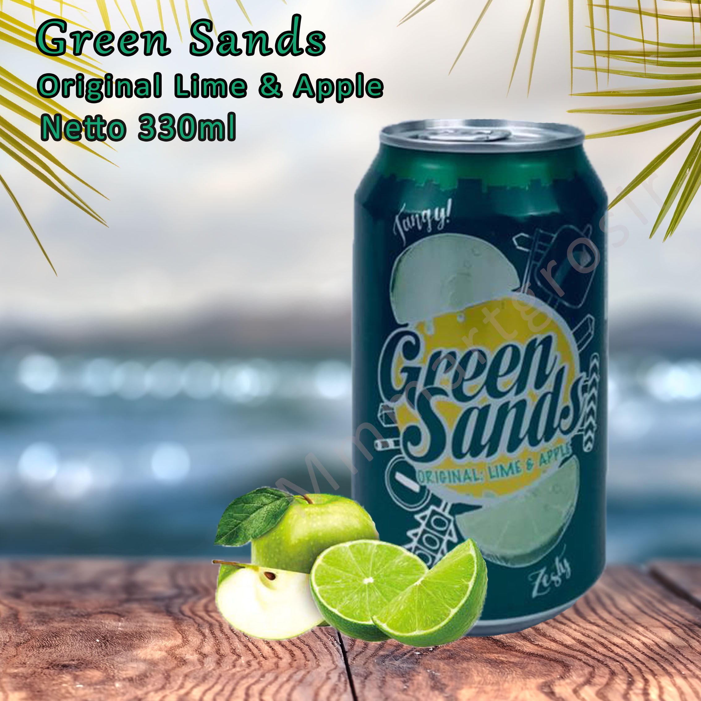 Green Sands / Original Lime&Apple / Minuman / 330ml | Lazada Indonesia