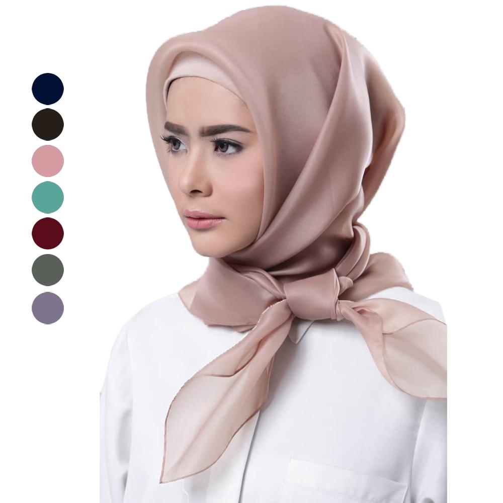 Jilbab Pasmina / jilbab Segi empat / Hijab Pasmina Polos Basic Panjang / Jilbab Murah Diamond Italians / Diamond Crepe_BL036