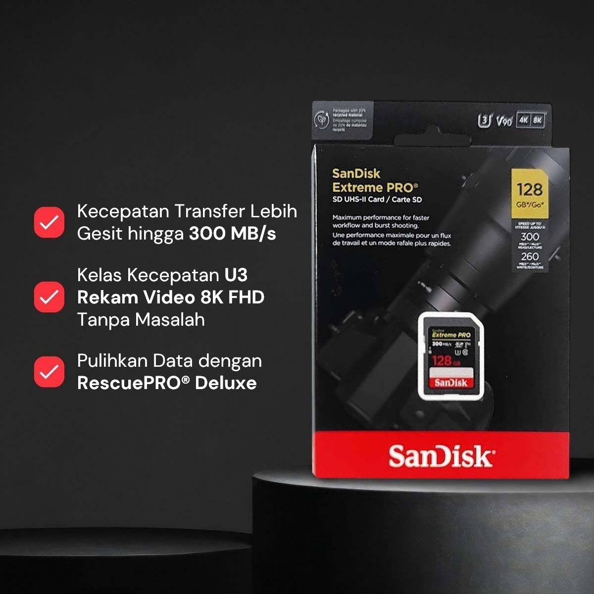 300mb S Sandisk Sd Card 128gb Extreme Pro SanDisk 128GB Extreme 