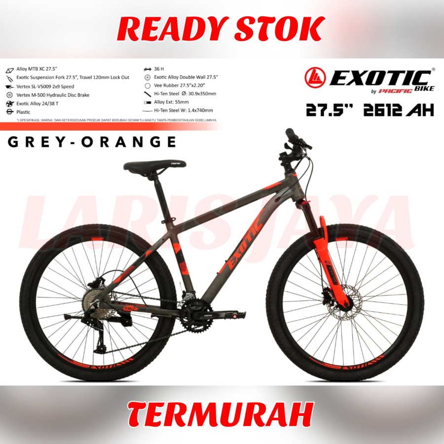 Et 2612 Ah Exotic Bike Mtb Jual Sepeda Gunung 27,5