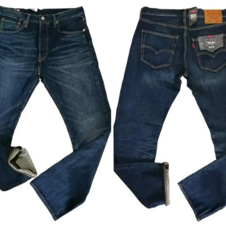 levis 501 dark blue