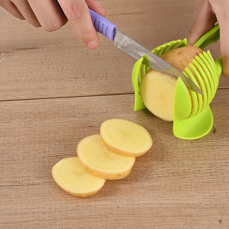 Kitchen Slice Cutting Tool Creative Cut Lemon Tomato Egg Slicer