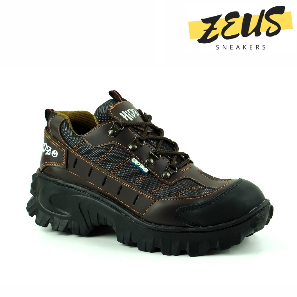 ZEUS Sepatu Safety Boot Pria M 052 Origin Boots Safety Shoes Kerja Besi