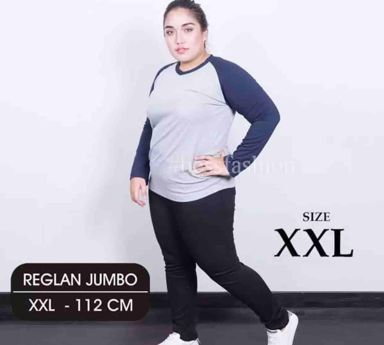 NF KAOS WANITA JUMBO | KAOS RAGLAN JUMBO | KAOS LENGAN PANJANG | KAOS DISTRO