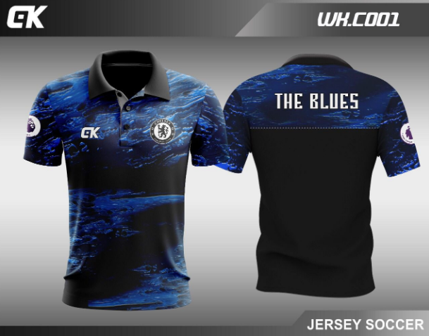 JERSEY BOLA BERKERAH CHE TERMURAH PRIA WANITA BAJU BOLA BERKERAH