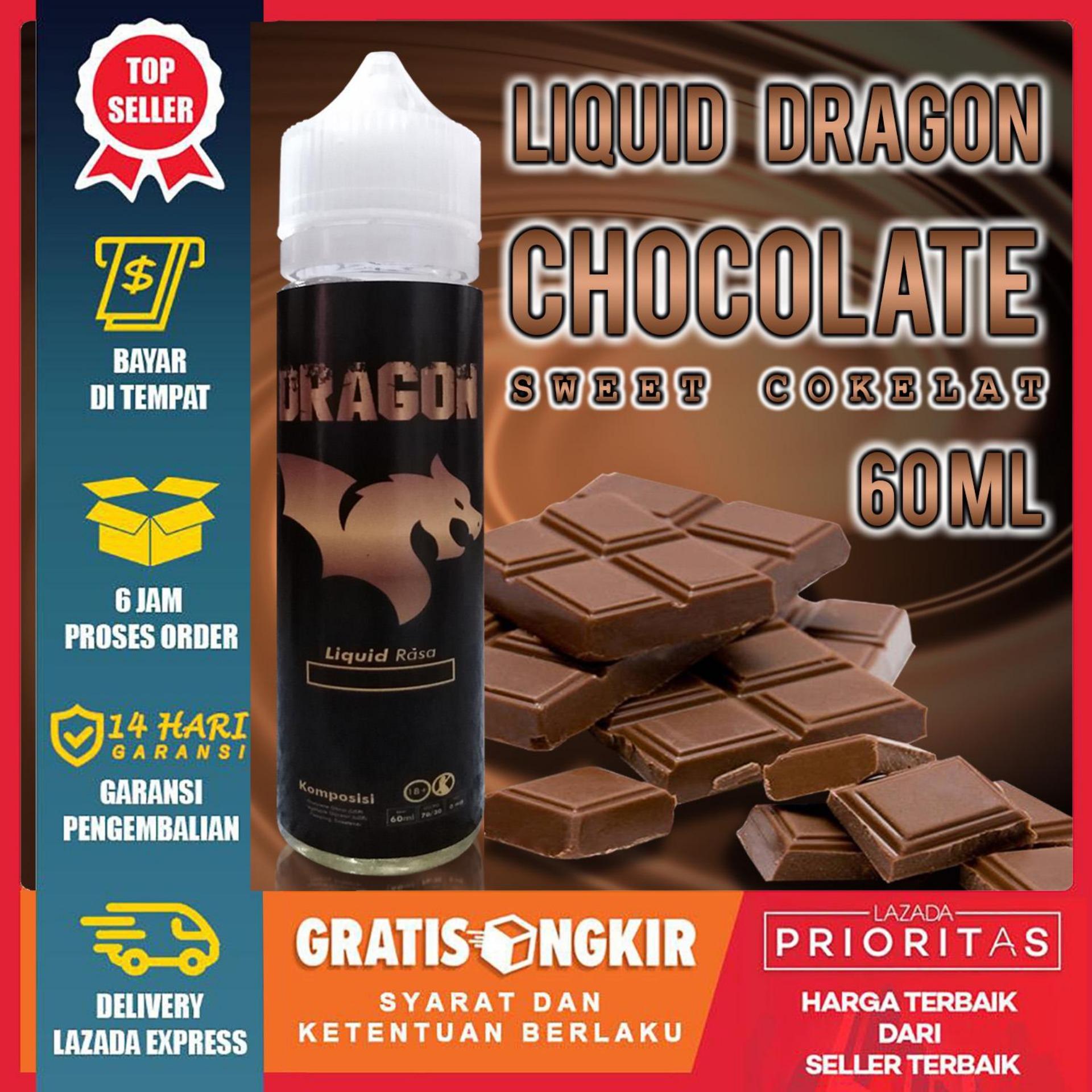 Zero Com - Liquid Premium Dragon 60ml Liquid 60ml Free Liquid 10ml Varian Rasa (Silahkan pilih rasa) Vapor Vape Rokok Elektrik
