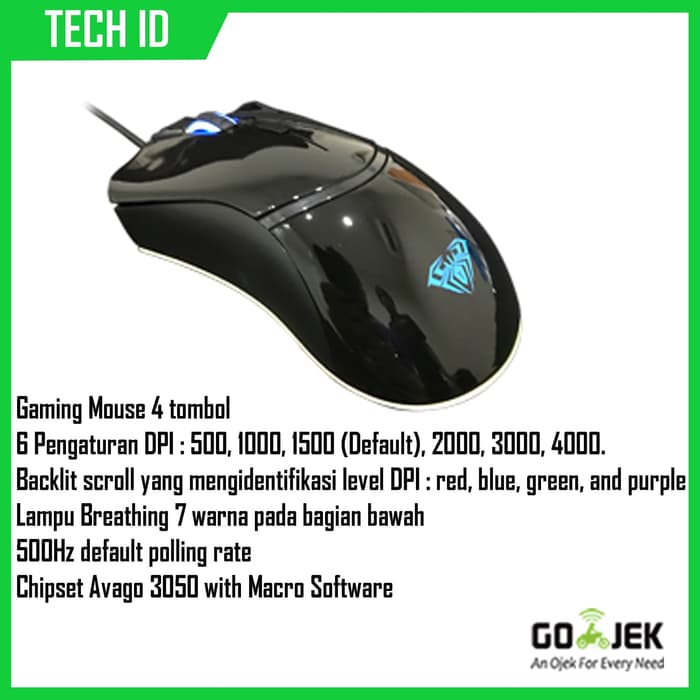 aula gaming mouse scroll wheel