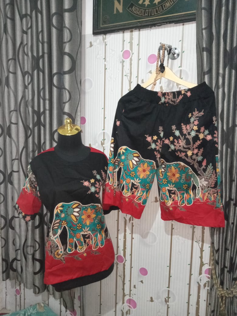 Bayar Di Tempat Cod Baju Setelan Burung Hantu Gajah Import