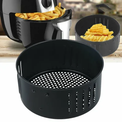 MNNH Sturdy Replacement Dishwasher Safe Air fryer accessories Roasting Fit all Airfryer Baking Tray Air Fryer Basket Kitchenware Cooking Tool