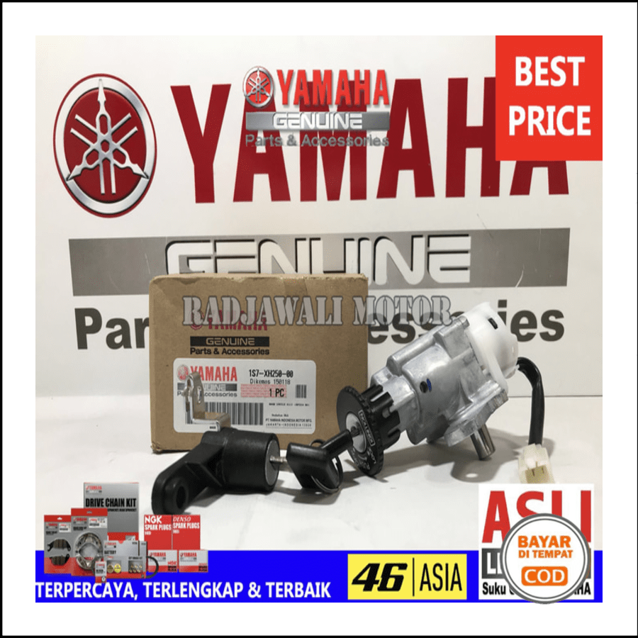 Bayar Ditempat Kunci Kontak Set Jupiter Mx Old Asli Yamaha