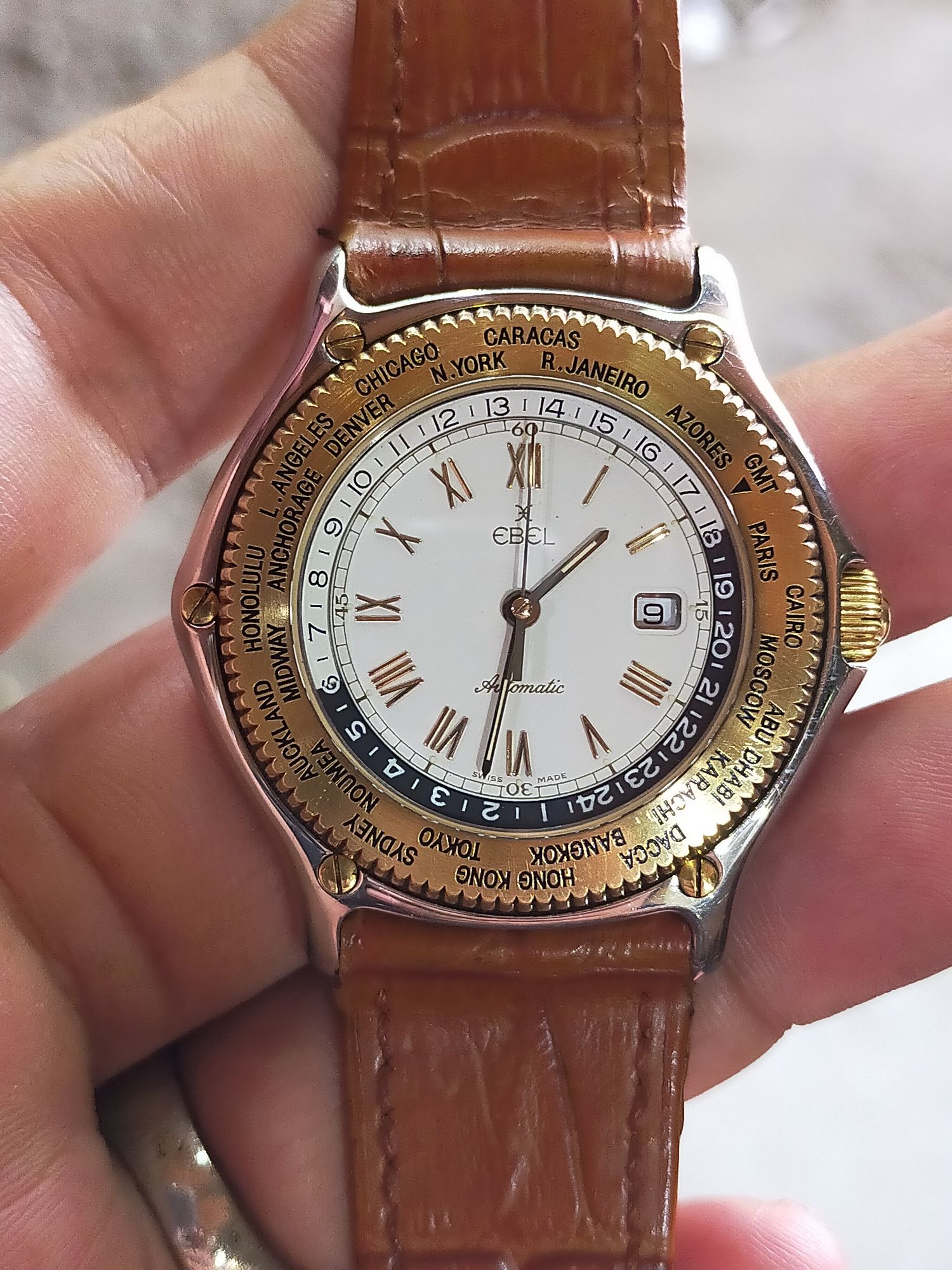 Ebel Voyager Automatic 18k Bezzel Lazada Indonesia