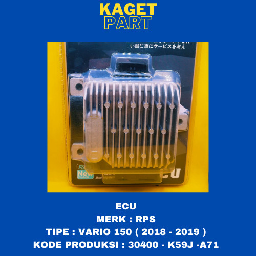 Ecu Merk Rps Tipe Vario Japan Quality Lazada Indonesia