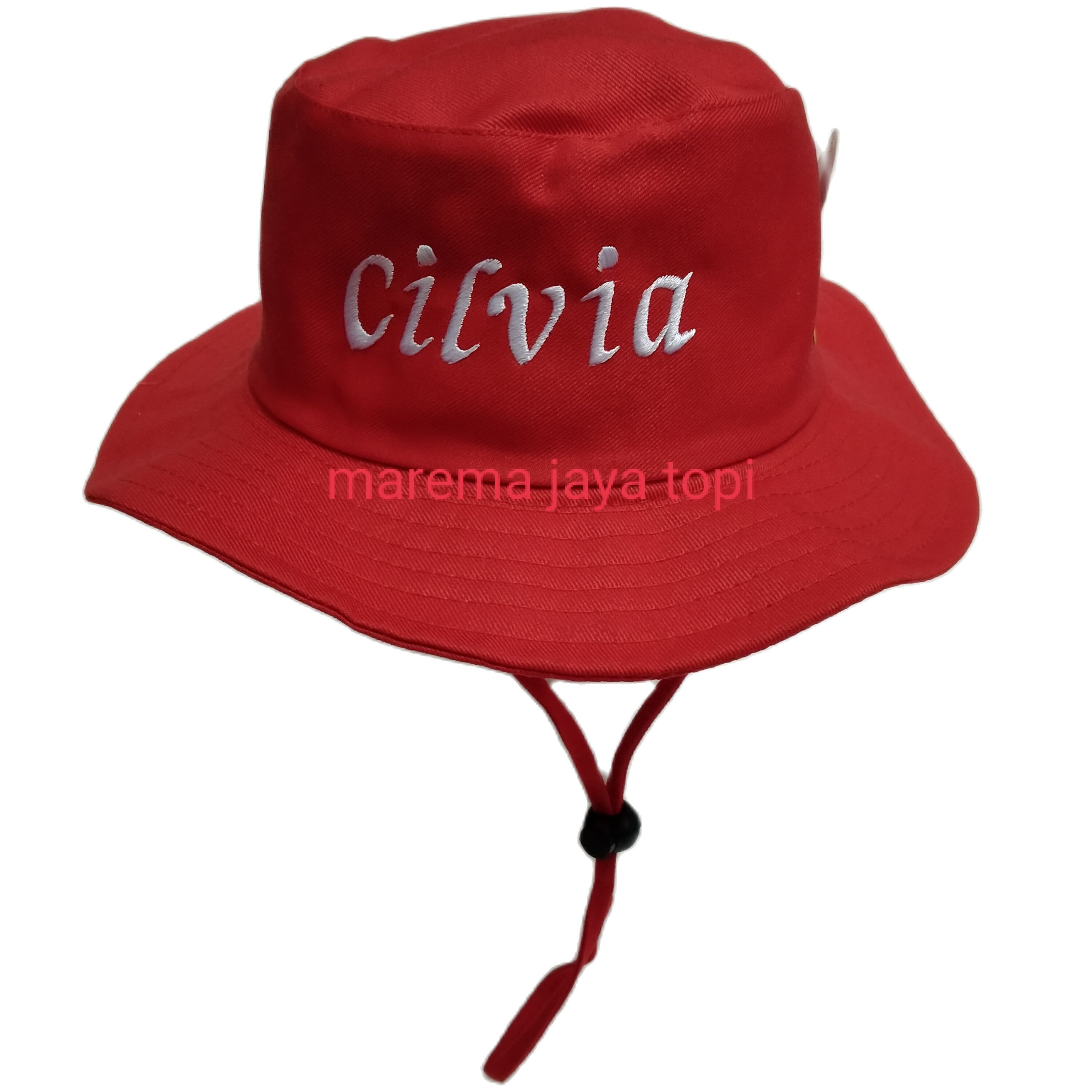 Topi Rimba anak 1-7 tahun gratis bordir 